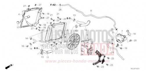 RADIATOR (L.) GL1800BDR de 2024